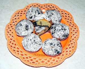 Cupcakes με oreo μπισκότα